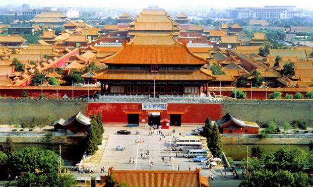 The North Gate of Forbidden City 