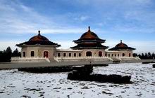 The Genghis Khan Mausoleum is located in Ordos City of Inner Mongolia