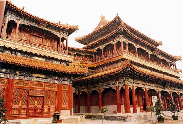 Lama Temple halls