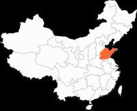 Qingdao Location in Chinamap