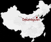 Daomaguan Location in China
