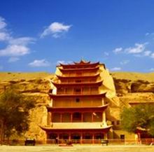 Mogao Grottoes in Gansu Dunhuang