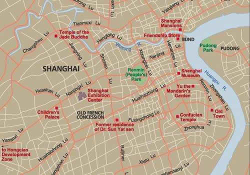Shanghai Travel Map