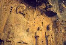 China Photos - Longmen Grottoes in Luoyang, China